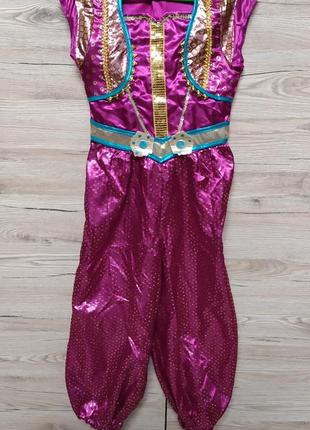 Детский костюм жасмин, шаймер и шайн, для танцев живота, шехеризада на 5-6 лет