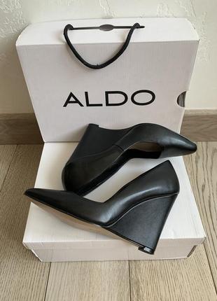 Потрясающие натуральные кожаные туфли aldo!🖤