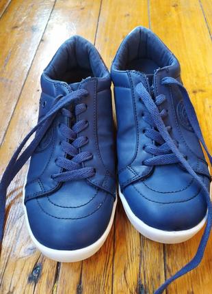 Кеди кросівки бонприкс темно-сині р. 36
