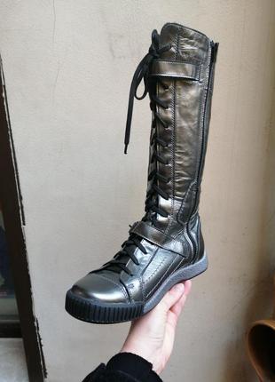 Утеплённые  из натуральной кожи lesta steel wishot skechers