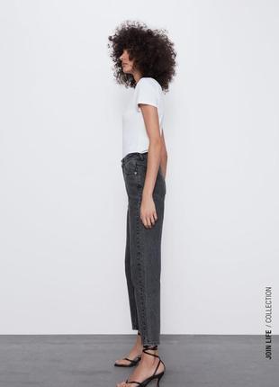 Zara мом джинсы 44,46 размер, высокая посадка5 фото