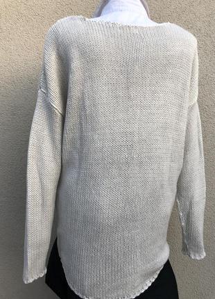 Тёплый пуловер,джемпер,кофта,свитер выворка,италия9 фото