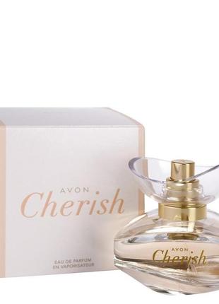 Жіноча парфумована вода avon cherish, 50ml2 фото