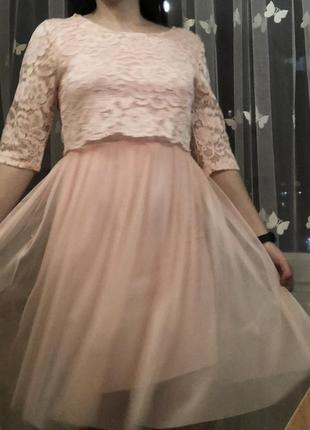 Ніжне жіноче плаття, сукня з мереживом6 фото