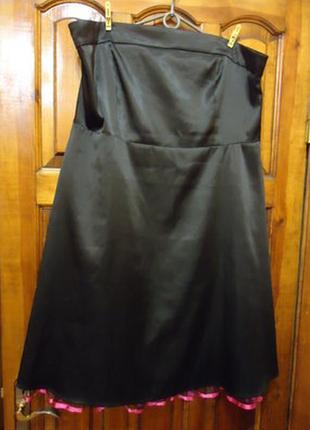 Ефектне плаття - бюстьє, розмір 20 євро3 фото