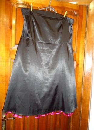 Ефектне плаття - бюстьє, розмір 20 євро6 фото