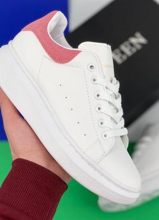 🔥 alexander mcqueen oversized sneakers кроссовки кеды кросівки жіночі кеди1 фото