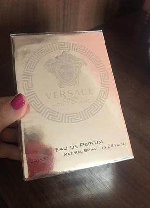 Духи парфумована вода versace eros eu de parfum2 фото