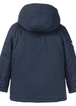 Куртка-парка для мальчика lupilu 289108 86 см  темно-синий 614023 фото