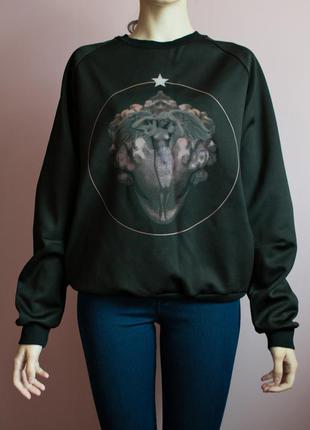 Качественный свитшот из плотного трикотажа