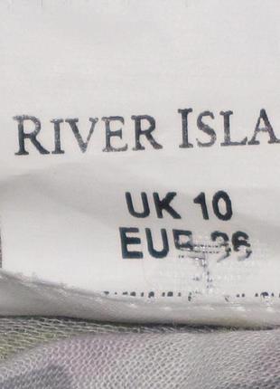 Натуральное платье river island размер 10 цветочный принт5 фото