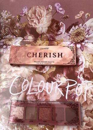 Тіні cherish, colourpop, оригінал1 фото