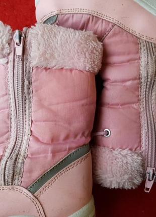 Сапоги зима нежно розовые10 фото