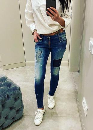 Джинсы dsquared22 фото