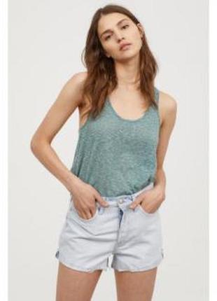 Майка h&m базова база біла маєчка боксерка спортивний спортивна