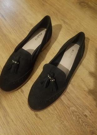 Лофферы оксфроды туфлі на низькому каблуці aldo