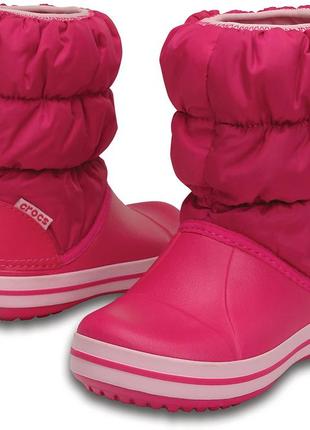 Детские сапоги crocs winter puff boot, 100% оригинал3 фото