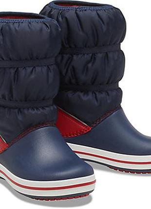 Дитячі чоботи crocs crocband winter boot, 100% оригінал2 фото