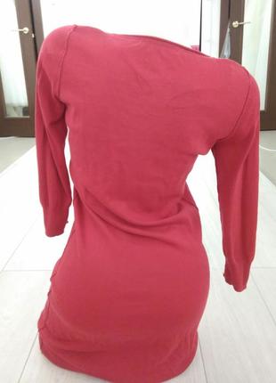 Базовое красное платье туника от next3 фото