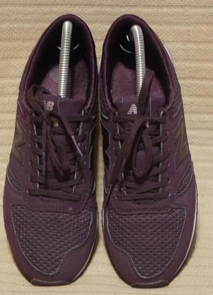 Легкие комбинированные кроссовки цвета баклажана new balance 420 39 р.4 фото