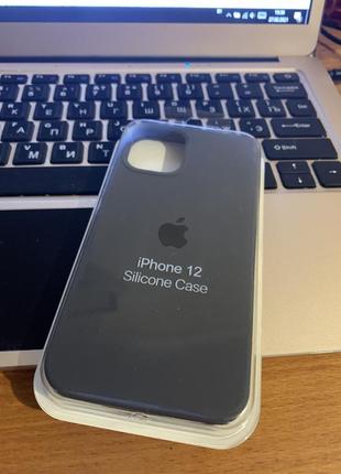 Силіконовий чохол full silicone case на iphone 12 mini1 фото