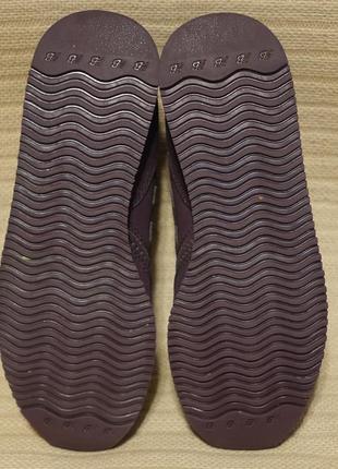 Легкие комбинированные кроссовки цвета баклажана new balance 420 39 р.10 фото