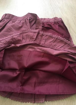 Стильная юбка  с подкладкой  испания. р. l5 фото
