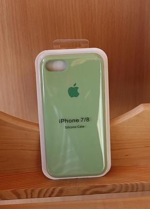 Чехол iphone 7, 8, se silicone case айфон