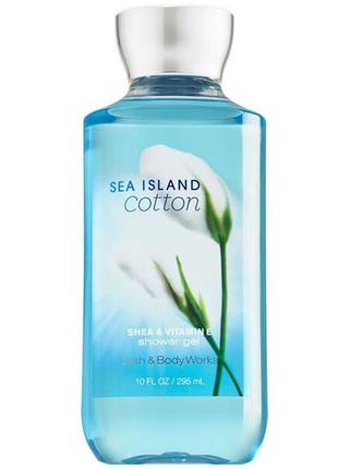 Гель для душу bath&body works sea island cotton shower gel оригінал сша b210204