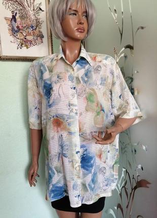 Винтажная блуза biaggini roma