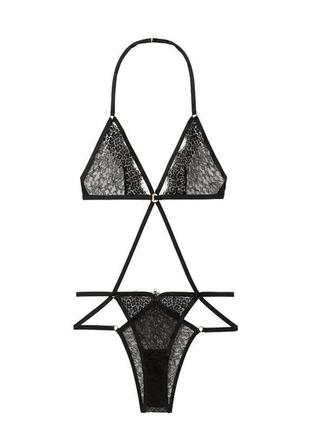 Боди из кружева с ремешками strappy lace victoria’s secret оригинал3 фото