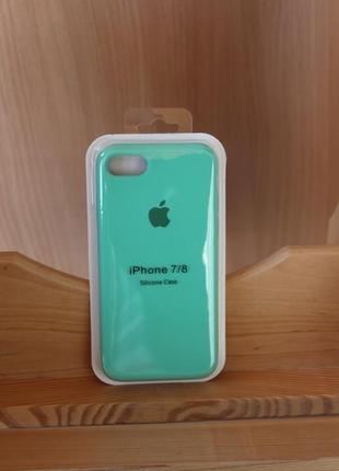 Чохол iphone 7, 8, se silicone case айфон