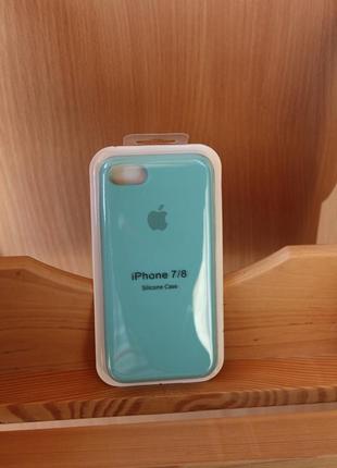 Чехол iphone 7 / 8 / se silicone case айфон1 фото