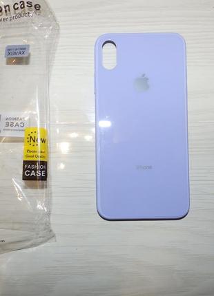 Чехол fashion glass case для iphone xs max2 фото