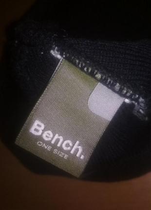 Шапка стильна відомого бренду bench6 фото