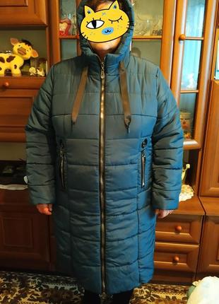 Новое зимнее пальто (пуховик), очень теплое 900 грн