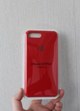 Чехол iphone 7 +, 8 + silicone case айфон