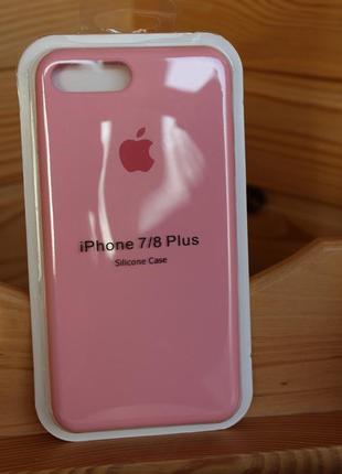 Чохол iphone 7 +, 8 + silicone case айфон