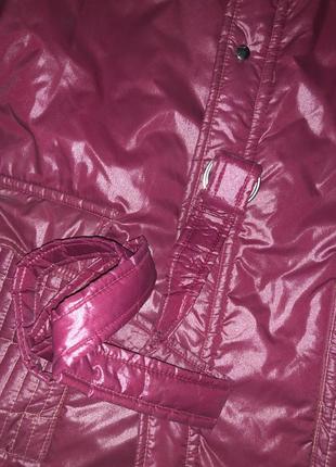 Женская курточка с поясом6 фото