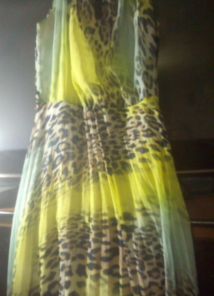 Платье плиссе,в пол, воздушное1 фото
