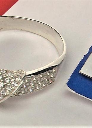 Кольцо перстень серебро 925 проба 2,98 грамма размер 18,5