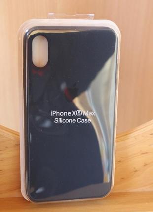 Чохол iphone xs max silicone case айфон