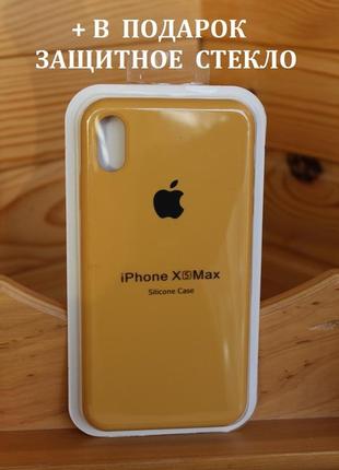 Чехол iphone xs max silicone case айфон3 фото