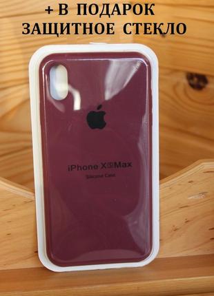 Чехол iphone xs max silicone case айфон3 фото