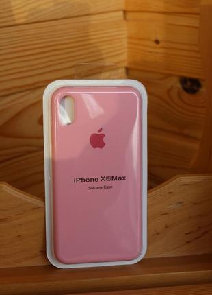 Чехол iphone xs max silicone case айфон