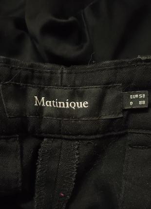 Черные стильные мужские брюки matinique ,50,xl размер4 фото
