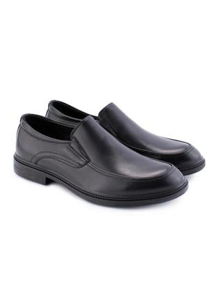 Стильні чорні чоловічі класичні туфлі2 фото