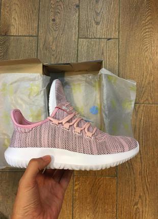 Кроссовки adidas tubular shadow "pink"2 фото