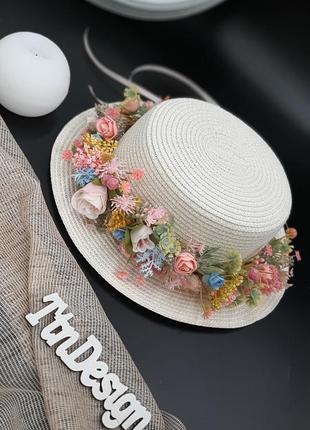 Квіткова капелюх