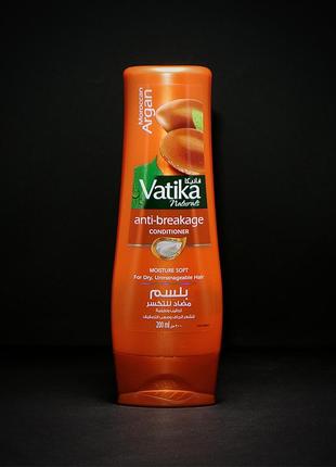 Кондиціонер dabur vatika argan м'яке зволоження з маслом аргана 200 мл